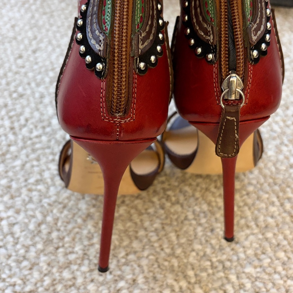 Dsquared Gladiator Rodel Heels Sz 38 - Picture 5 of 9